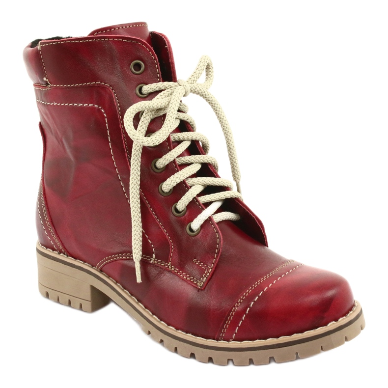 Botas aislantes con deslizador Naszbut 845 rojo 1
