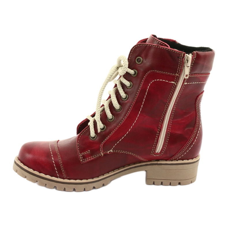 Botas aislantes con deslizador Naszbut 845 rojo 2