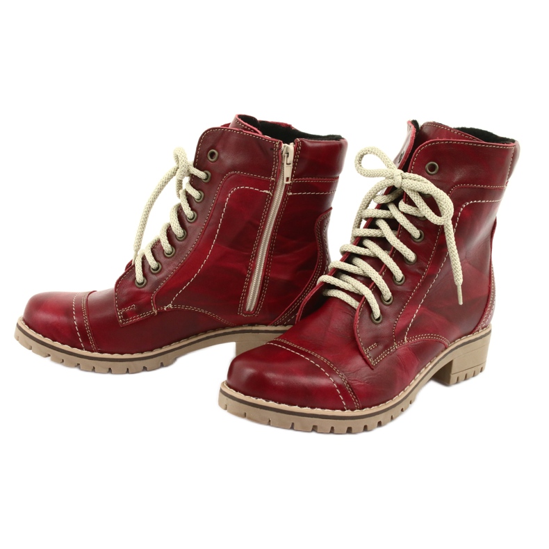 Botas aislantes con deslizador Naszbut 845 rojo 4