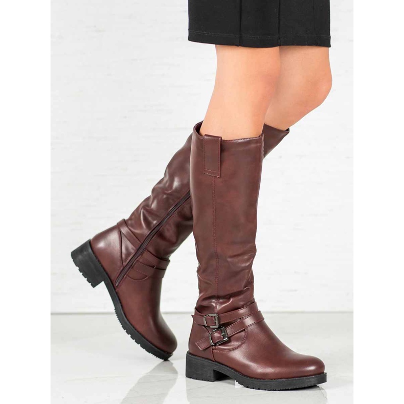 Super Me Botas cálidas rojo 2