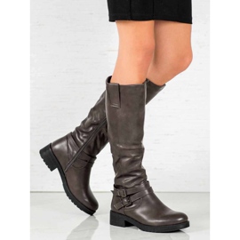 Super Me Botas cálidas gris 3
