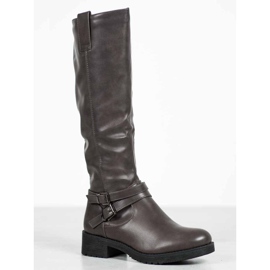 Super Me Botas cálidas gris 1 Super Me Botas cálidas gris 1