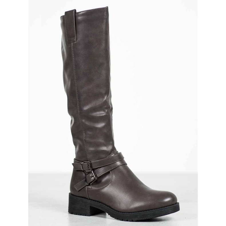 Super Me Botas cálidas gris 1 Super Me Botas cálidas gris 1