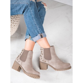 Sergio Leone Botas Warm Booties Jodhpur marrón 6