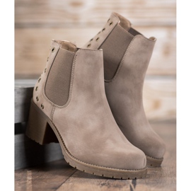 Sergio Leone Botas Warm Booties Jodhpur marrón 2