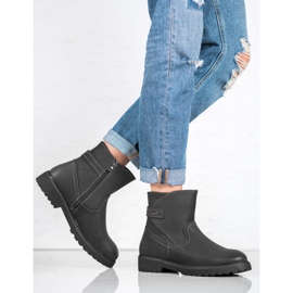 Sergio Leone Cómodas botas negras negro 5