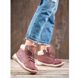 Arrigo Bello Botas cálidas de invierno rojo 4