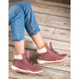 Arrigo Bello Botas cálidas de invierno rojo 2 Arrigo Bello Botas cálidas de invierno rojo 2