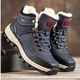 Arrigo Bello Botas de invierno con cordones azul 6
