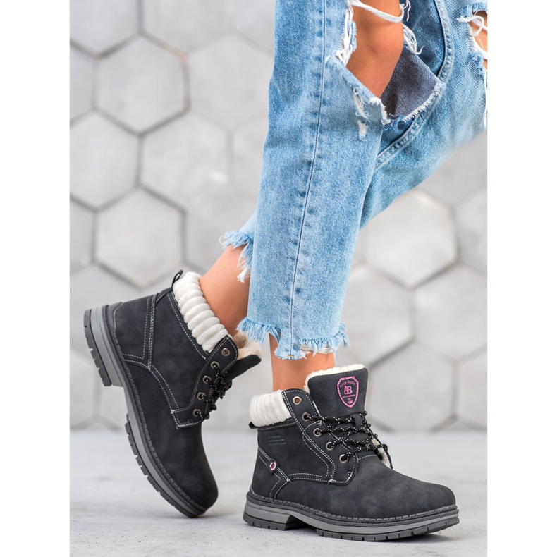 Arrigo Bello Tramperos de moda negro 1