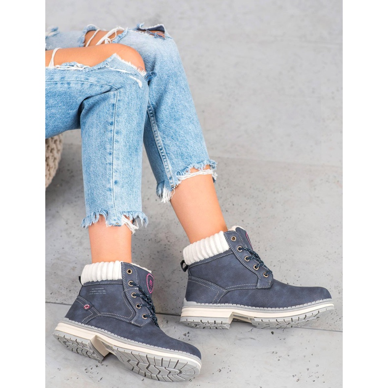 Arrigo Bello Tramperos de moda azul 2