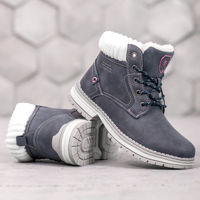 Arrigo Bello Tramperos de moda azul 1