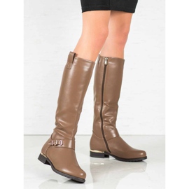 Super Me Botas de montar beige 1