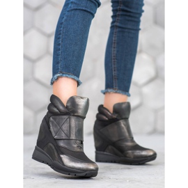 Sergio Leone Zapatillas Velcro gris 3