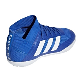 Botas de fútbol Adidas Nemeziz Tango 18.3 IN Jr DB2374 azul azul 2