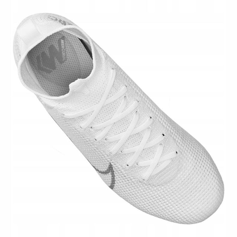 Zapatos de fútbol Nike Superfly 7 Elite Fg Jr AT8034-100 blanco blanco 2