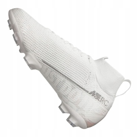Zapatos de fútbol Nike Superfly 7 Elite Fg Jr AT8034-100 blanco blanco 4