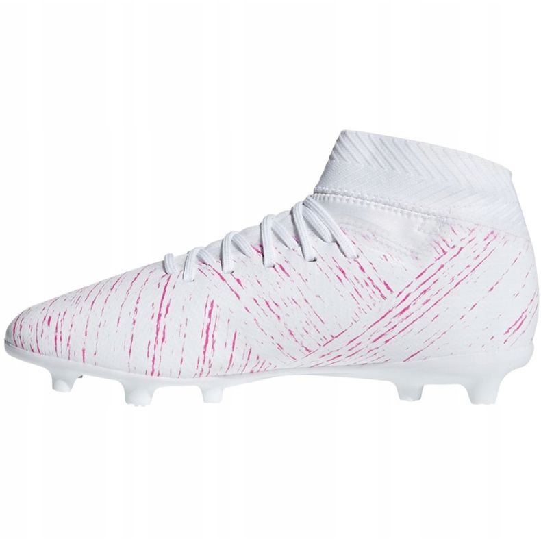 Botas de fútbol adidas Nemeziz 18.3 Fg Jr CM8506 multicolor blanco 2