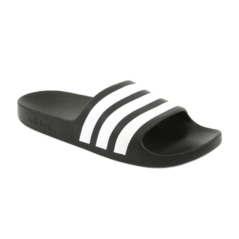 Zapatillas Adidas Adilette Aqua K Jr F35556 blanco negro 1