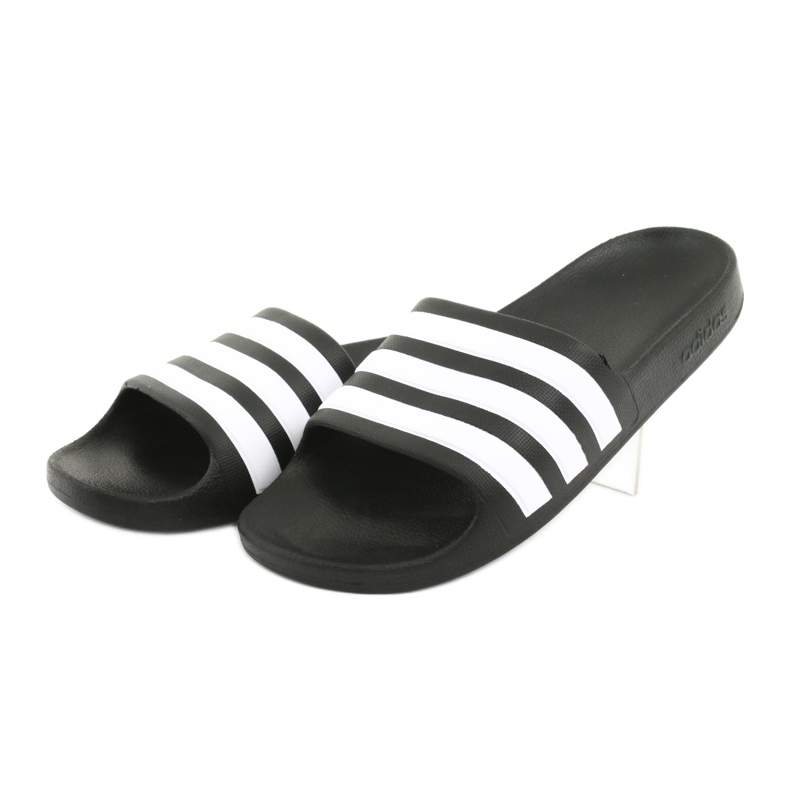 Zapatillas Adidas Adilette Aqua K Jr F35556 blanco negro 3
