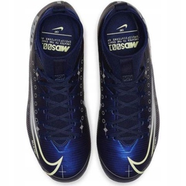 Calzado de fútbol Nike Mercurial Superfly 7 Academy Mds FG / MG Jr BQ5409 401 azul marino azul marino 2