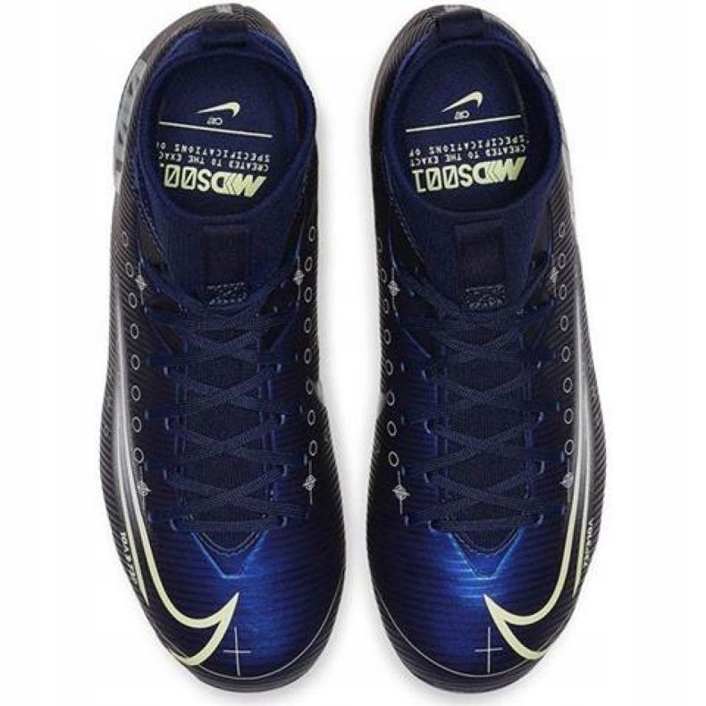 Calzado de fútbol Nike Mercurial Superfly 7 Academy Mds FG / MG Jr BQ5409 401 azul marino azul marino 2
