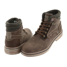 Botas de hombre American club RH35 marrón 4