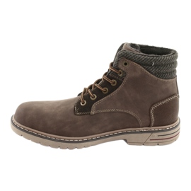 Botas de hombre American club RH35 marrón 2