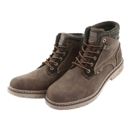 Botas de hombre American club RH35 marrón 3
