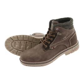 Botas de hombre American club RH35 marrón 5