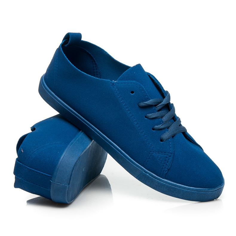 SDS Zapatillas con cordones azul 1