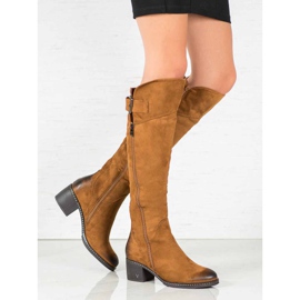 Botas VINCEZA camel marrón 1 Botas VINCEZA camel marrón 1