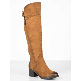Botas VINCEZA camel marrón 5