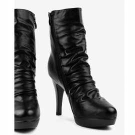 Botas negras aisladas GFA418 negro 5