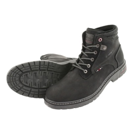 Botas de hombre american club RH35 negras negro 4