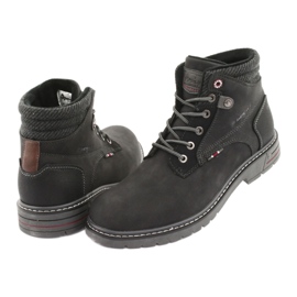 Botas de hombre american club RH35 negras negro 5