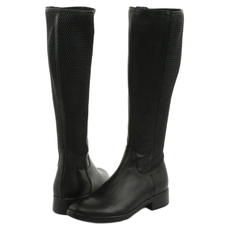 Botas Bioeco con banda elástica Arka 7504 negro 4