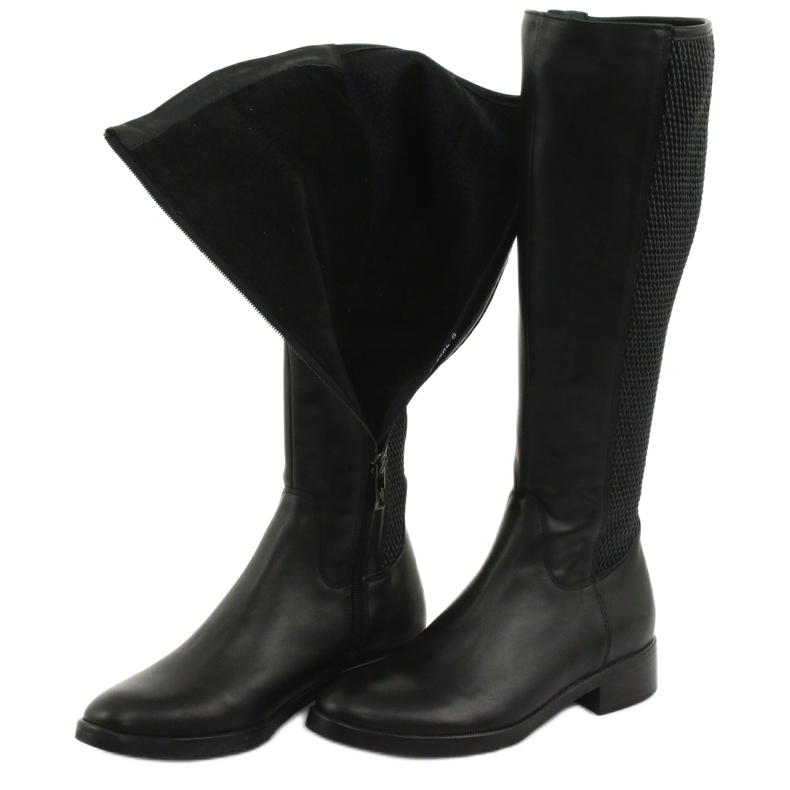 Botas Bioeco con banda elástica Arka 7504 negro 5