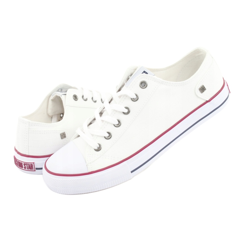 Zapatillas Big Star Classic Tie blanco DD174271 7
