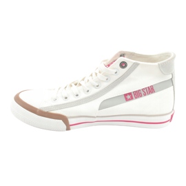 Zapatillas blancas Big Star 174080 para hombre blanco 2