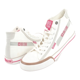 Zapatillas blancas Big Star 174080 para hombre blanco 4