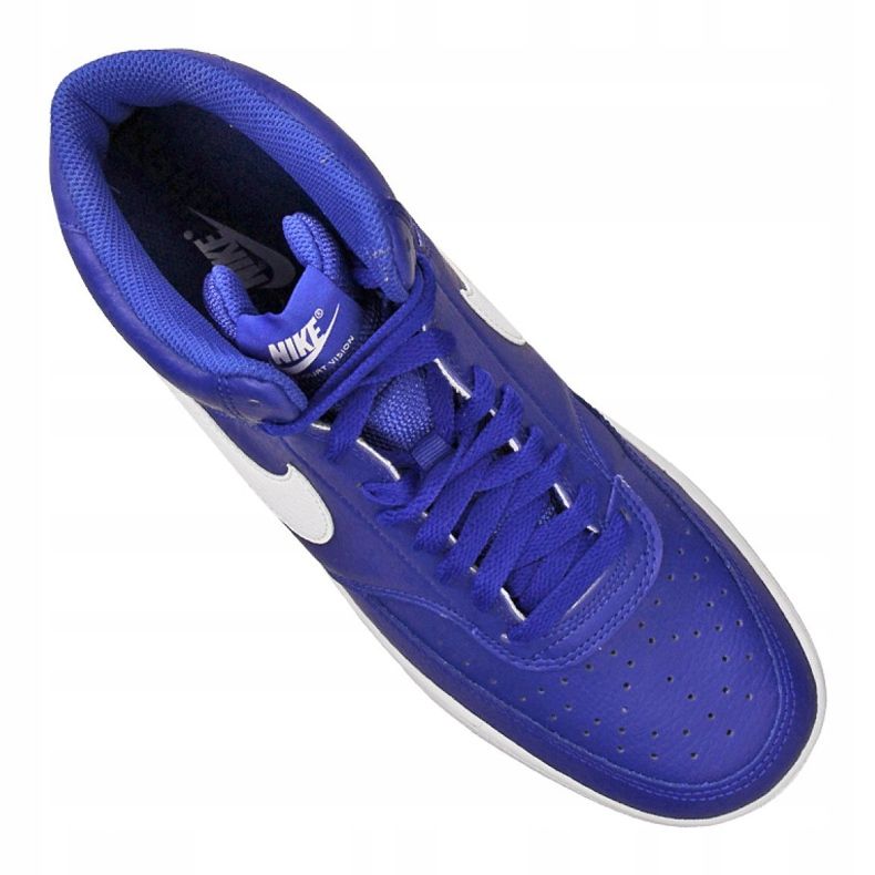 Calzado Nike Court Vision Mid M CD5466-400 azul 2