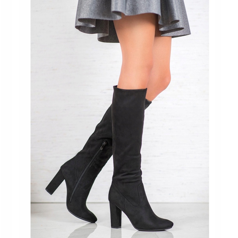 Botas VINCEZA elegantes negro 1