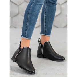 Cm Paris Botines Chelsea con Cremallera Decorativa negro 2