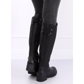 Botas negras para mujer Z166 Black negro 4