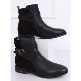 Botas negras Jodhpur para mujer 3332 Negro 1 Botas negras Jodhpur para mujer 3332 Negro 1