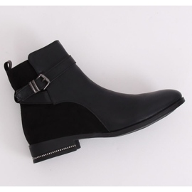Botas negras Jodhpur para mujer 3332 Negro 4