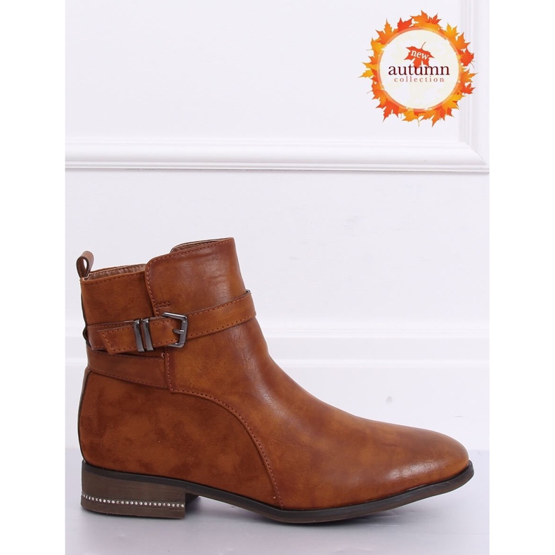 Camel 3332 Botines Chelsea Camel para mujer marrón 1