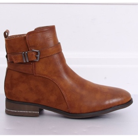 Camel 3332 Botines Chelsea Camel para mujer marrón 5