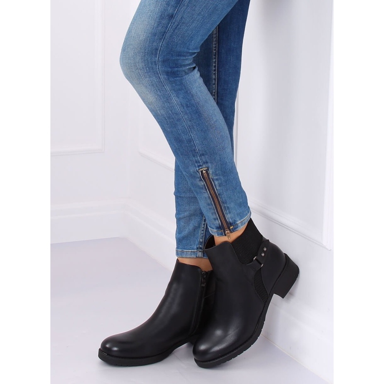 Botas negras Jodhpur 1089 Black negro 1